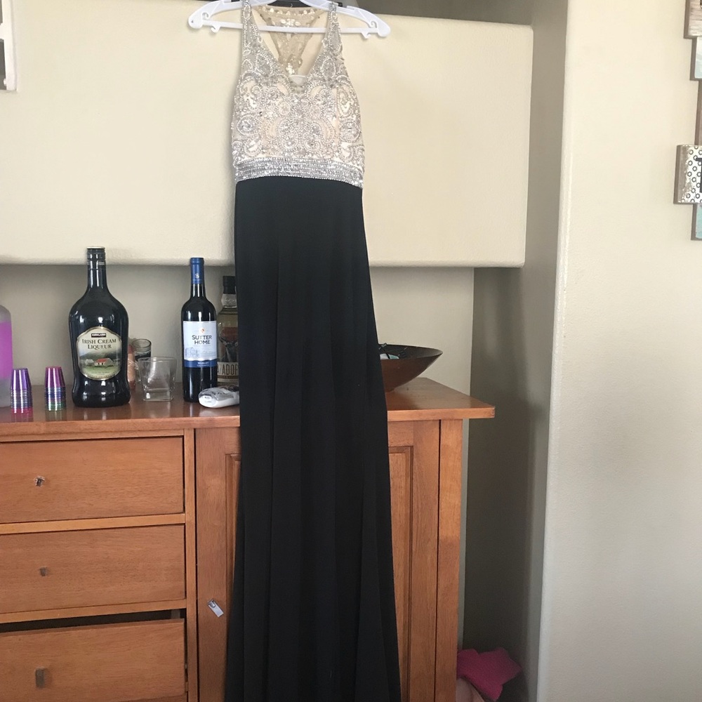 Black and Tan dress